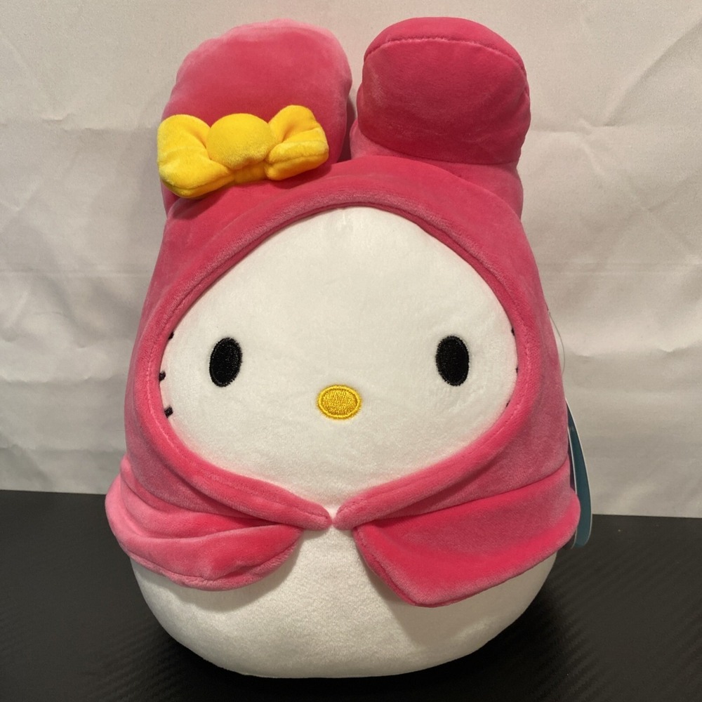 Squishmallows‎ Hello Kitty as My Melody 8" Stuffed Plush Toy NEW NWT